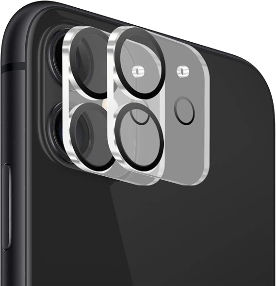 BUFF LABS iPhone Şeffaf Kamera Lens Koruyucu 2 ADET (iPhone 11)