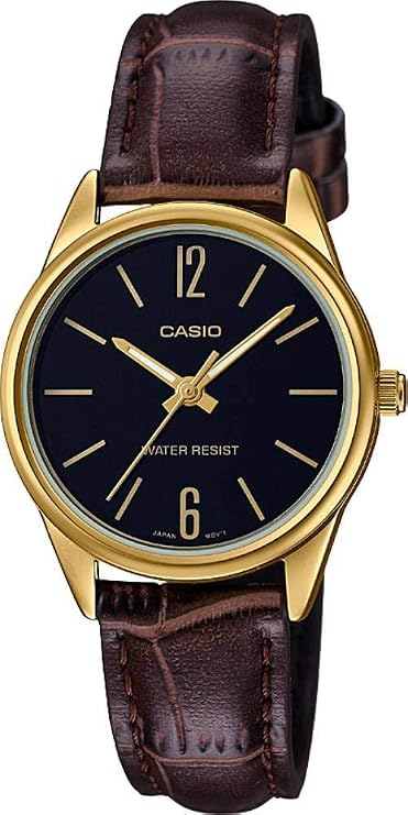 Casio LTP-V005GL-1BUDF Kol Saati, Standart, Analog, Altın Sarısı, Kadın