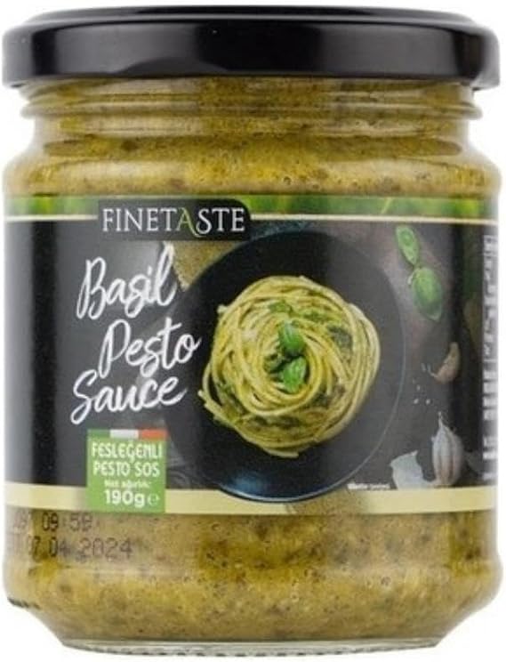 Fine Taste Basil Pesto Sauce 190 Gr