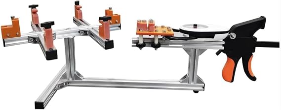 Professional Stringing Machine for Tennis & Badminton Rackets, Adjustable Tension, DIY Tabletop Tool for Sports Enthusiasts