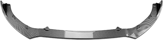 Chrome Front Bumper Upper Molding Trim FIt For Mazda MX-5 MX5 Miata ND 16-25 Lower Splitter Diffuser ProtectorFront Bumper Lip Bodykit Guard Cover Trim(Carbon Fiber Look)