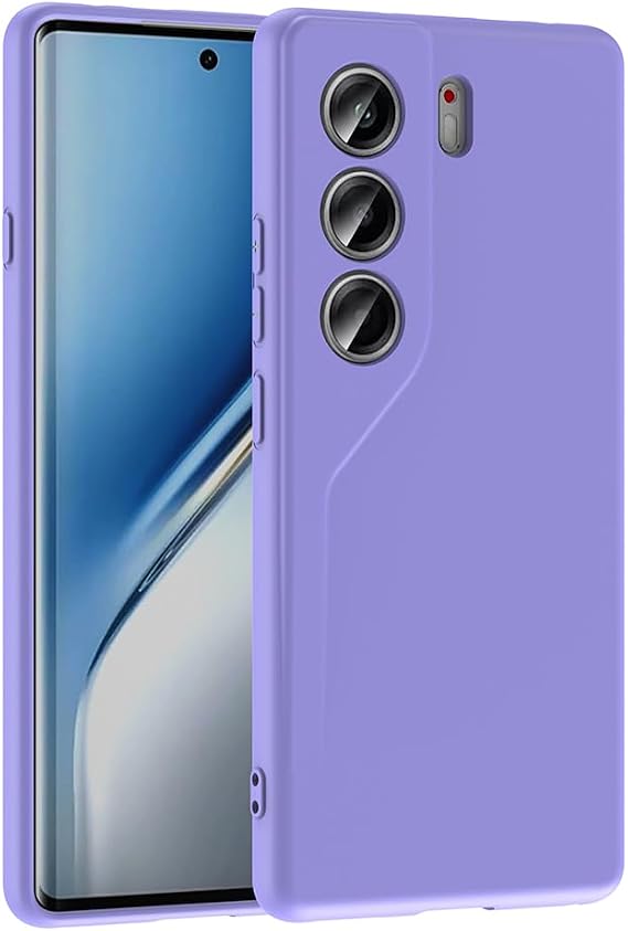 Case Lilac Launch Cover Original Compatible with Spia Tecno Camon 40 Pro (Compatible with Tecno Camon 40 Pro, Lilac)