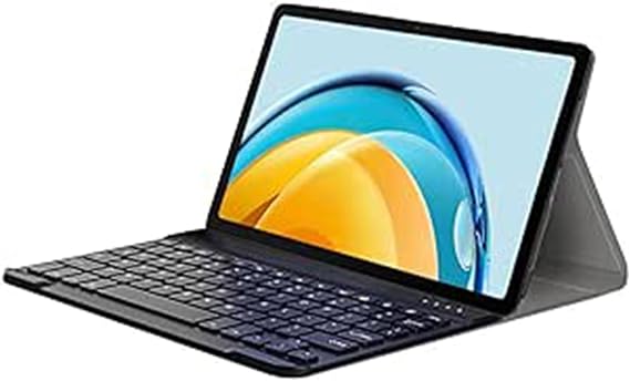Microcase Samsung Galaxy Tab S9 FE Plus X610 12.4 inch Tablet Bluetooth Klavyeli Standlı Kılıf - BKK4