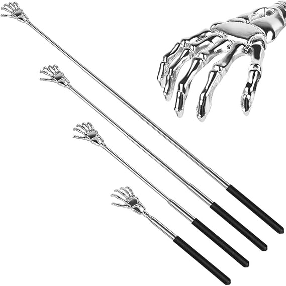 Extendable Back Scratcher Metal Claw Telescoping Backscratcher Massager Extend