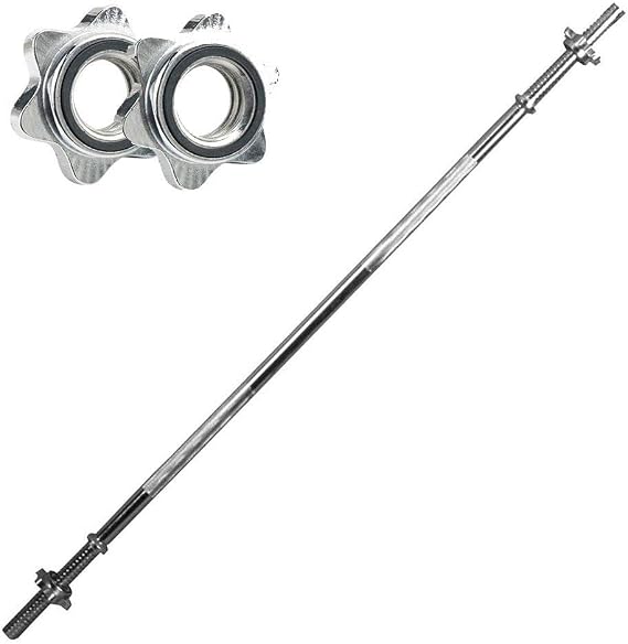 Buffer Düz Bar 120 Cm Krom Halter Ağırlık Barı