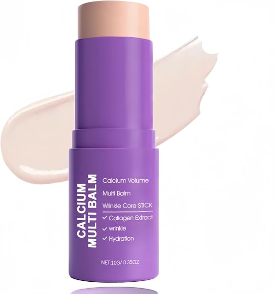 Calcium Volume Multi Balm Stick,Korean Collagen Moisturizing Eye Balm Stick