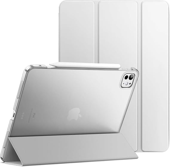 UnDePlus iPad Pro 11inç M4/M5 ile uyumlu Kılıf PU Deri Smart Standlı Case 2024/2025