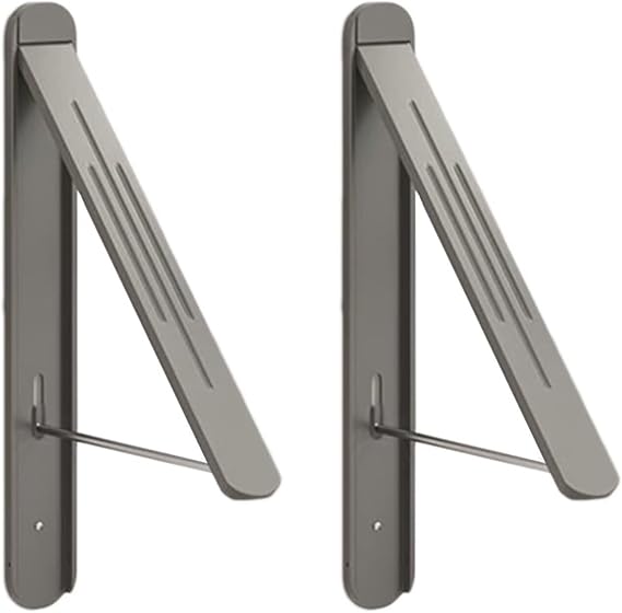 Retractable Clothes Rack - Aluminum Clothes Drying Rack Wall Mounted, Folding Clothes Hanger Drying Rack for Laundry Room Closet Storage Organization