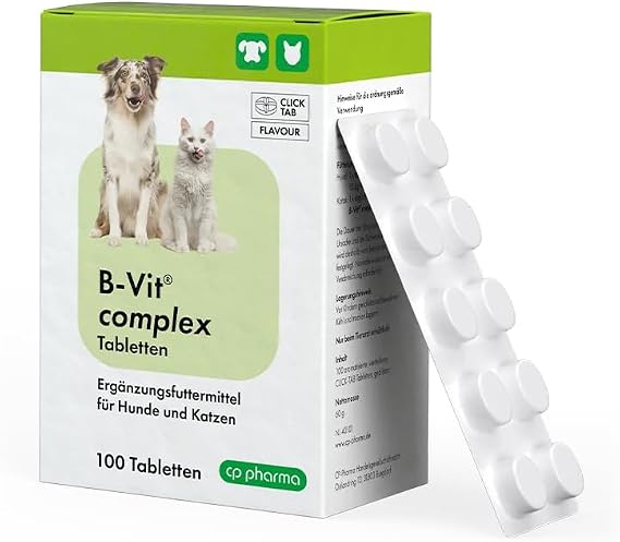 B Vitamin Complex 100 Tablets for Dogs and Cats
