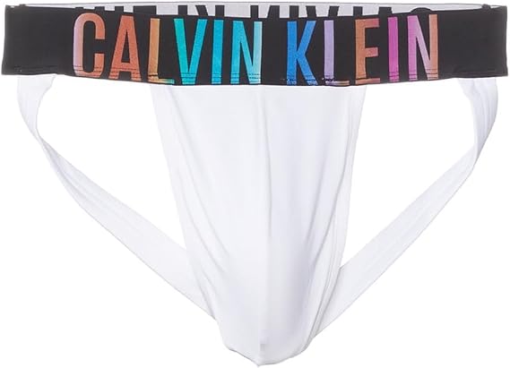 Calvin Klein Men's Intense Power Pride Micro Underwear Jockstrap White XX-Large