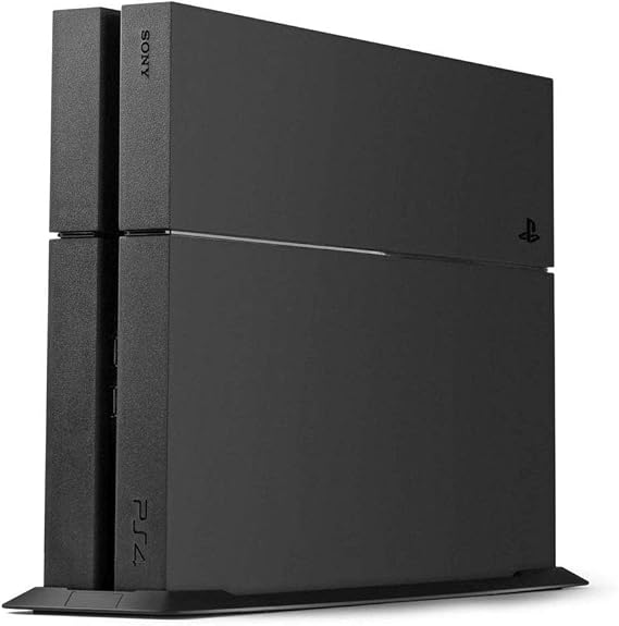 Yanfider PS4 için dikey stant dahili soğutma delikleri ve kaymaz ayaklar sabit taban montaj Sony Playstation 4 oyun konsolu (PS4 Pro/Slim için değil)