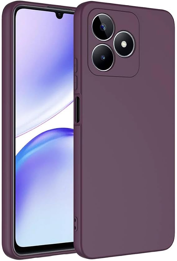 Coverzone Realme C53 İle Uyumlu Kılıf Z-Mara Lansman Vieri Tam Koruma Arka Kapak Kamera Koruma Çıkıntılı Pürüzsüz Yüzey