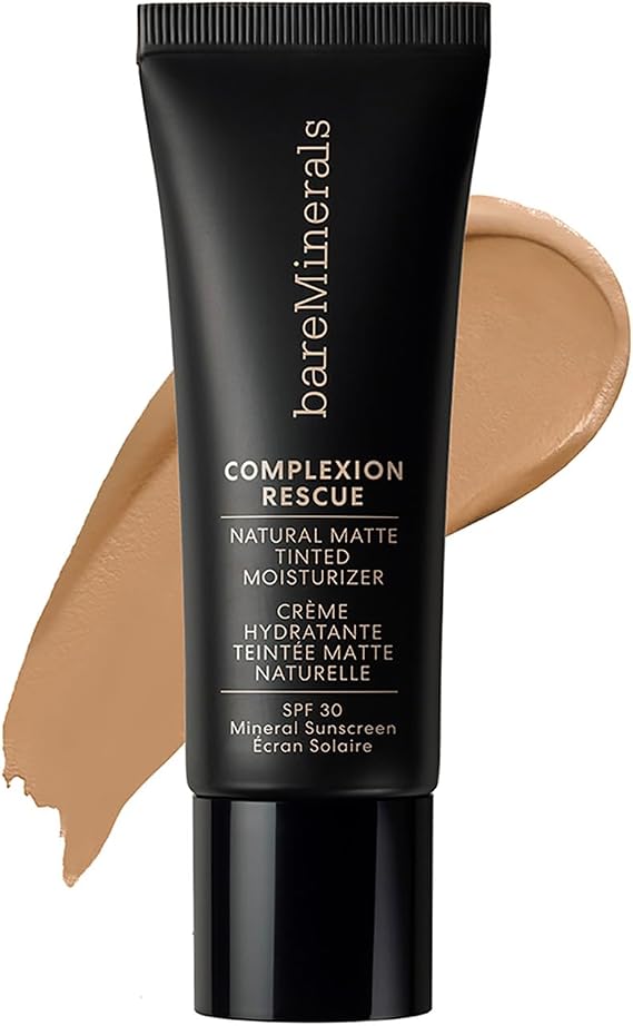 BAREMINERALS Complexion Rescue Natural Matte Tinted Mineral Moisturiser SPF30 - Tan Amber 35 ml