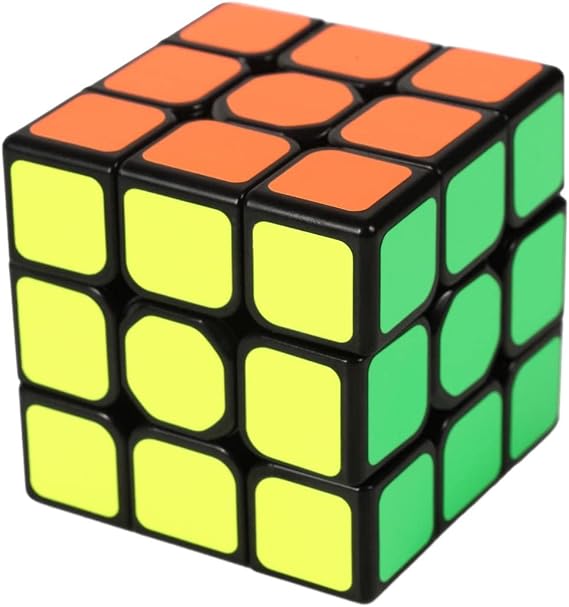 Magic Cube 3x3, World Standard Color Scheme, Very Easy to Rotate, No Logo, 3D Puzzle, Magic Cube, Competition, Educational, Hobby, World Standard Color Scheme