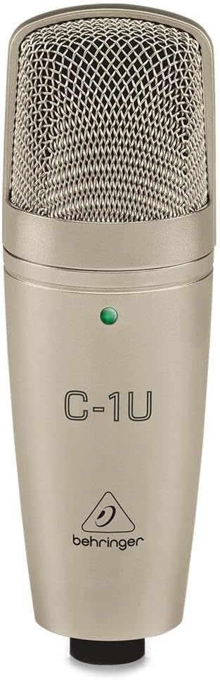 Behringer C-1U profesyonel mikrofon USB A kondansatör ve geniş diyafram
