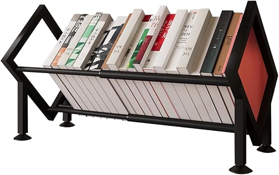 Expandable Bookcase Desktop Bookshelf Book Storage Organizer-Black