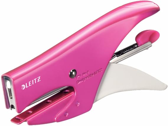 Leitz Mod. 5547 - staplers (81 x 26 x 166 mm, Pink)