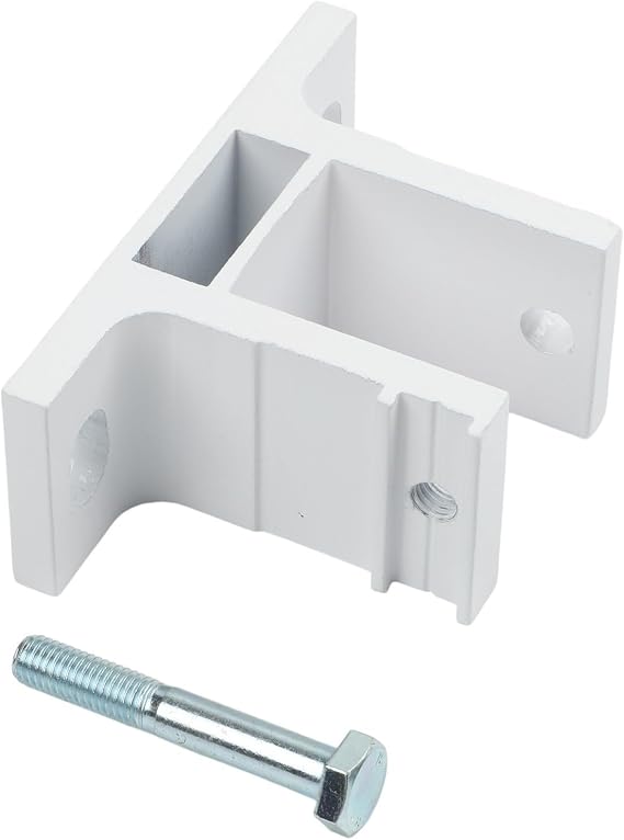 Wall Mounting Bracket for Retractable Awnings, Aluminium Alloy, White, Wall Mounted