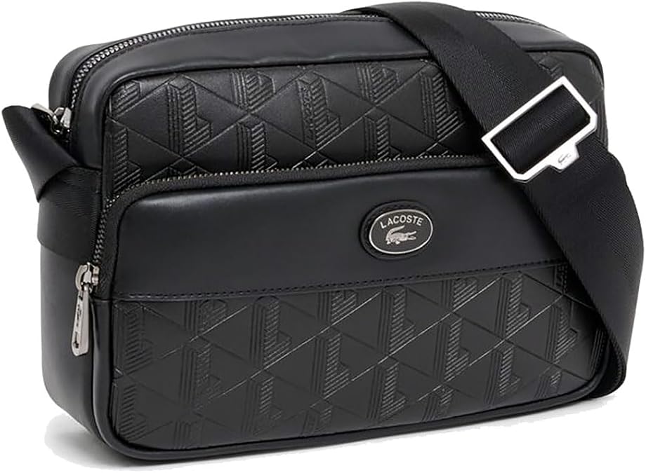 Lacoste NH5266MR Nomogram Combination Mini Shoulder Bag, Black