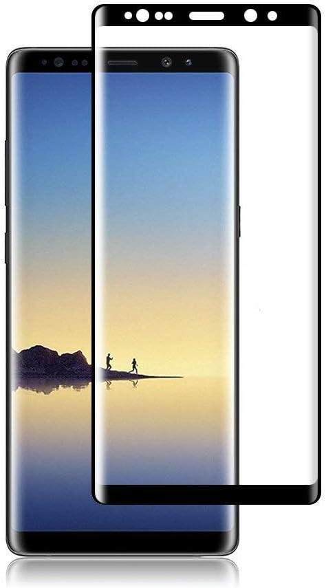 Microcase Samsung Galaxy Note 9 3D Curved Full Tempered Glass Cam Koruma - Siyah