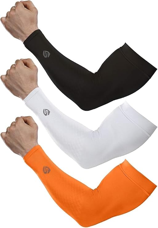 UV Sun Protection Arm Sleeves Gaming Cooling Compression Tattoo Cover Up Sleeve for Men Women Arms, for Sports Cycling Golf Running