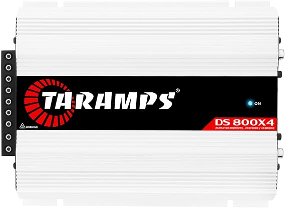 Taramp's DS 800x4 2 Ohms 4 Channels 800 Watts Amplifier