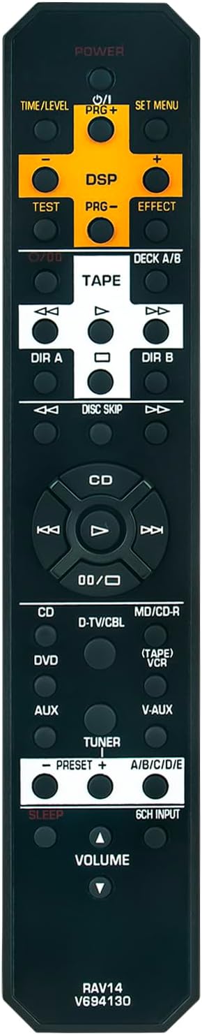 Replace Remote RAV14 V694130 Compatible with Yamaha A/V AV Receiver