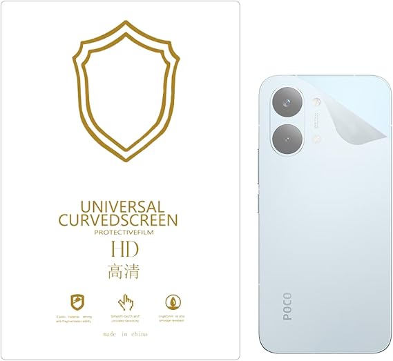 Microcase POCO X8 Pro Max 5G ile Uyumlu Full Tpu Nano Arka Ekran Koruma Filmi - EKM102