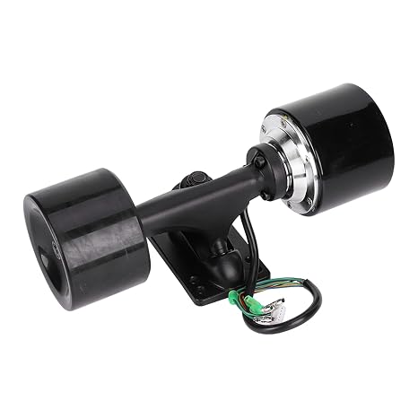 DBS2.0 High Efficiency 74mm Single Drive Scooter Hub Motor Kit, Electric Skateboard Wheel Engine, Powerful 350W Brushless Motor with Remote Control, PU Material Wheel for Smooth Ri