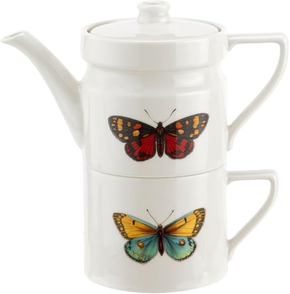 Portmeirion Botanic Garden Harmony Porcelain Tea for One Set