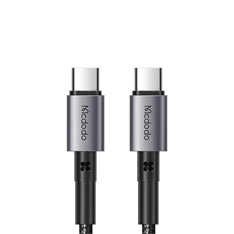 Mcdodo Ca-3131 65W Pd Type-C To Type-C Şarj Ve Data Kablosu 1.5M, Siyah