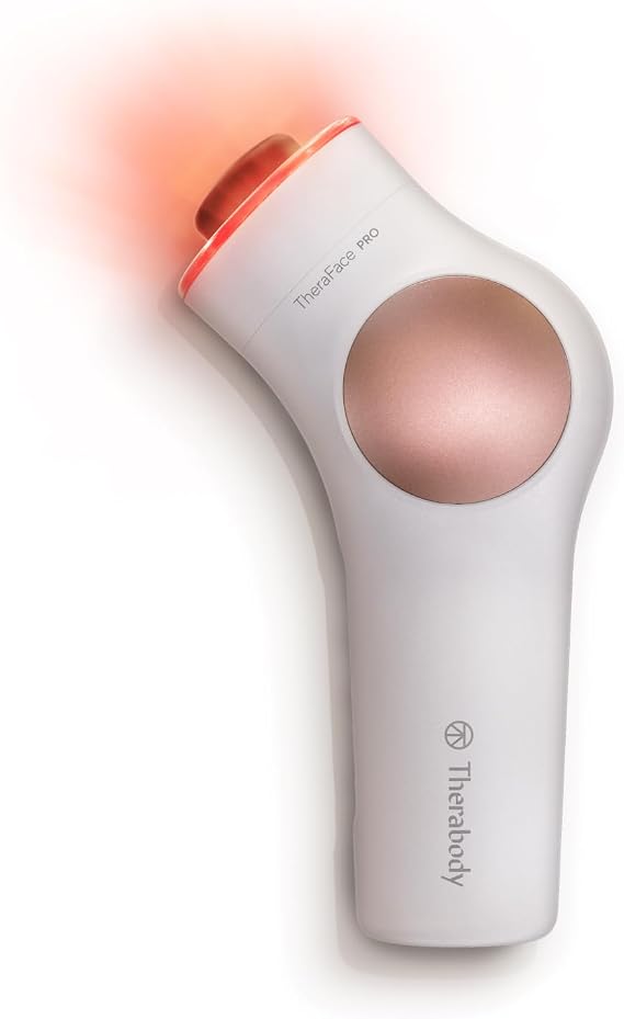 TheraFace PRO Microcurrent Facial Device, 8-in-1 Face Massager, White