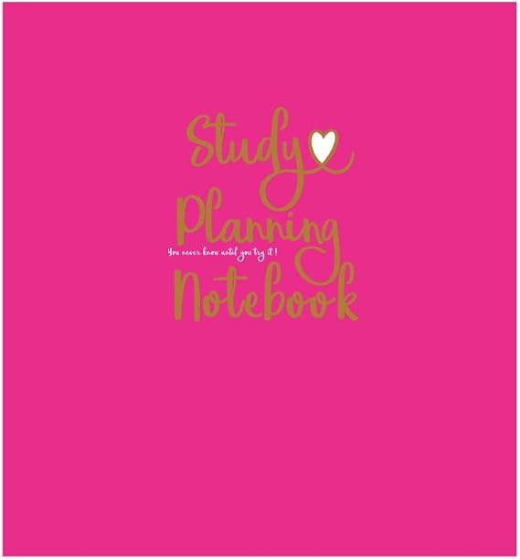 Gakken StaFul Study Planner Study Planning Notebook, Pink D15037