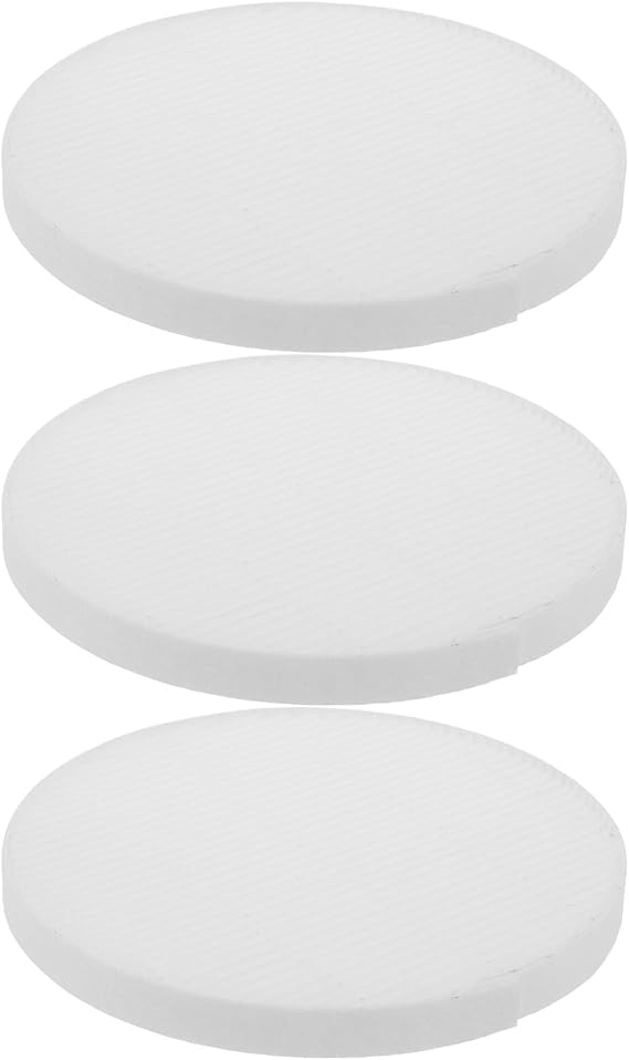 VICASKY 3pcs Nail Salon Dust Filter Replacement Reusable Filter for Manicure Dust Collector Home Salon Use Collector
