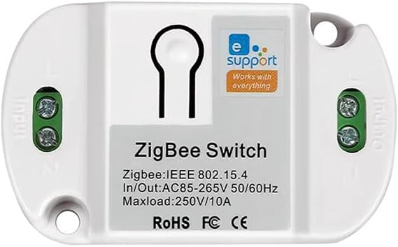 ZigBee 3.0 Switch ZigBee 3.0 Switch DIN Rail Module Wireless Remote Control Voice App Automation, Home Relay Module