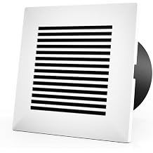 AC Infinity Wall-Mount Duct Grille Vent for 100mm Ducting, for Heating Cooling Ventilation and Exhaust, 4-Inch