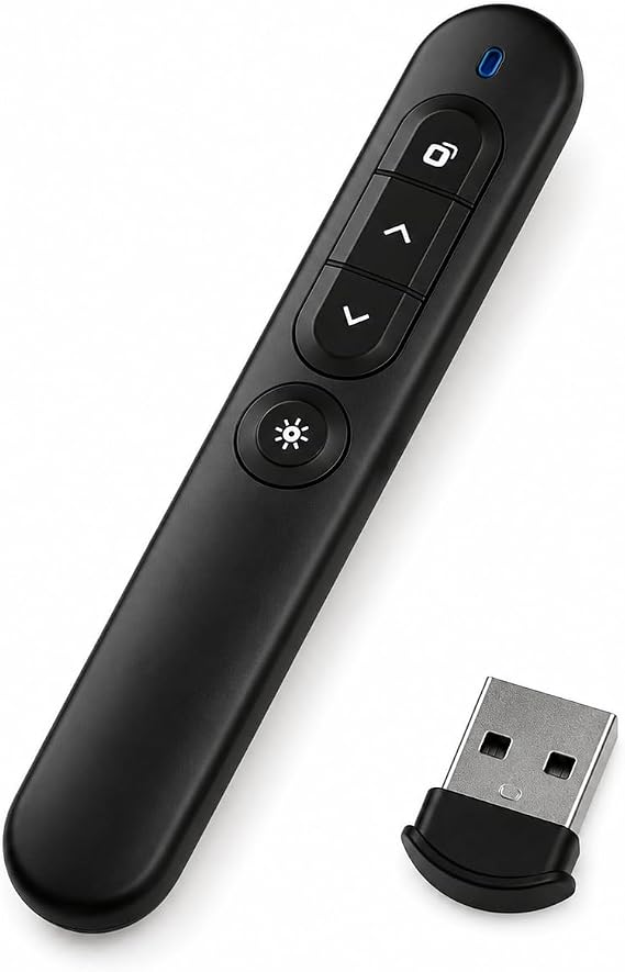 Presentation Clicker, PowerPoint Presentations 2.4GHz Hyperlink Clicker