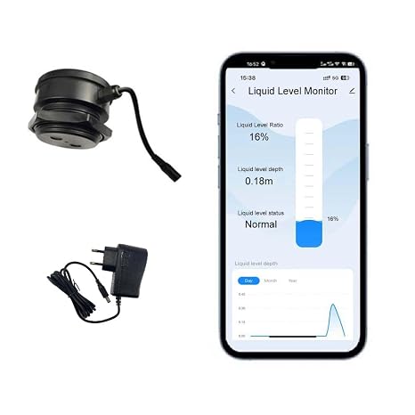 Smart TLC 2206 WiFi Tank Monitor Liquid Level Indicator Level Controller Water Level Sensor Remote Tuya Intelligent Liquid Level Detector