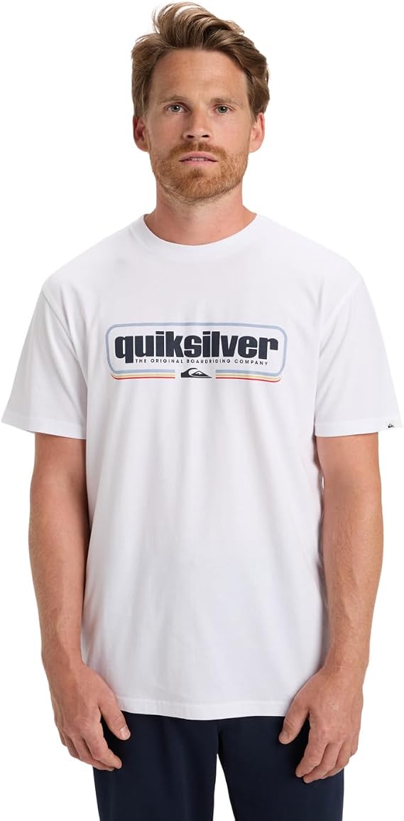 Quiksilver Men's Box Shaped Ss T-Shirt (Pack of 1)