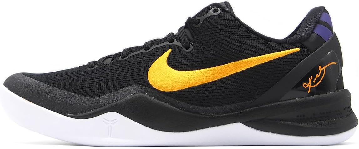 Nike KOBE 8 PROTRO BLACK/UNIVERSITY GOLD-WHITE hf9550-001 Kobe 8 Protro 11.2 inches 28.5 cm US 10.5