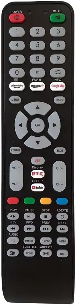 Remote Control Universal Smart TV For OLEVIA SONIC SUNN Mitsun ORIENT SKYWORT VISION HANNIBAL ASANO NOBEL NOVA SONIC Myone