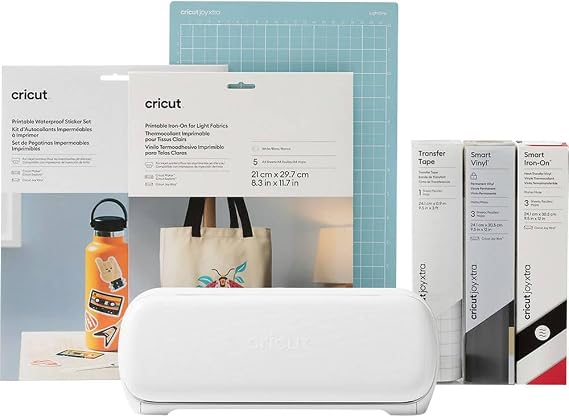 Cricut Joy Xtra | Smart Cutting Machine Starter Bundle | 2024 Edition