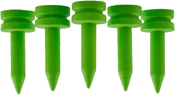 100 PCS Bamboo Golf Tees | Multiple Colours & Sizes | Castle Golf Tees | Standard Golf Tees | Eco Friendly & Sustainable Bamboo Golf Tees