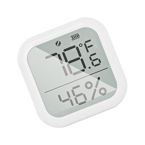 Yolink Temperature Sensor, Smart Sensor Typhur Sync Wireless Thermometer With Smart Pet Monitoring Camera With Phone App for (White #-1)