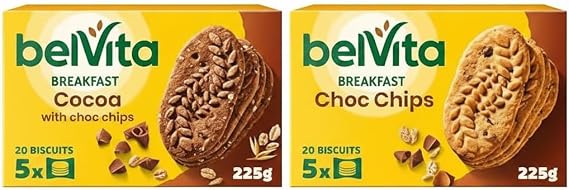 Belvita Chocolate Breakfast Biscuits Bundle, (Pack of 20)