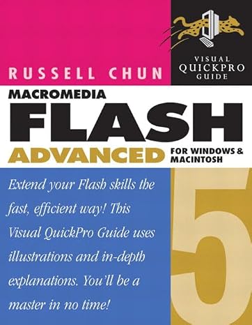 Macromedia Flash 5 Advanced for Windows & Macintosh, w. CD-ROM (Visual Quickpro Guide)