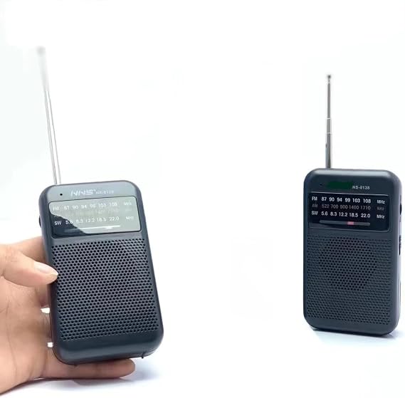 Fm Am Sw 3 Bandlı El Tipi Taşınabilir Cep Radyosu Pilli Radyo - Deprem Çantasına Uygun