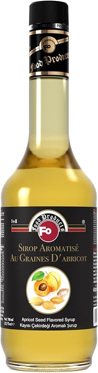 Kayısı Çekirdeği Aromalı Şurup 700 ml