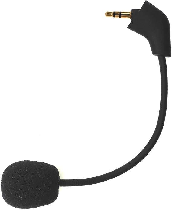 sciuU Replacement Microphone compatible with HyperX Cloud II, Cloud, CloudX