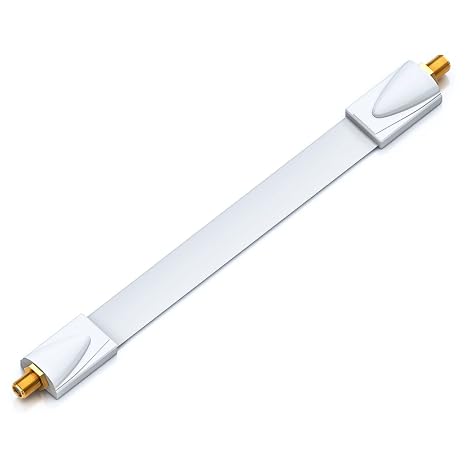 deleyCON Window Feed-Through Satellite Cable 30 cm 21 cm Flexible 1 Piece